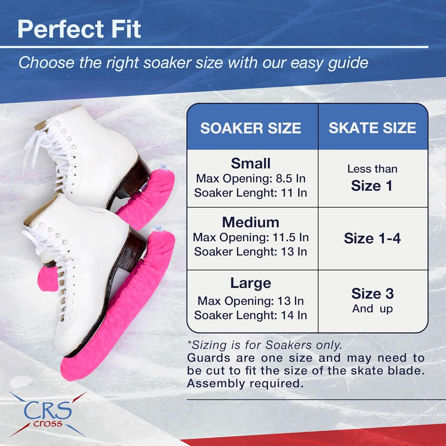 Skate Guards, Soakers, & Towel Set