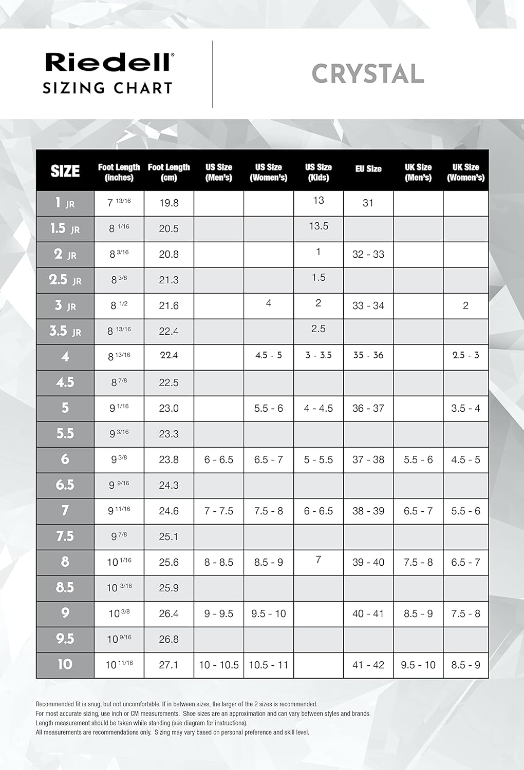 Riedell Crystal Figure Skates - Youth Advanced