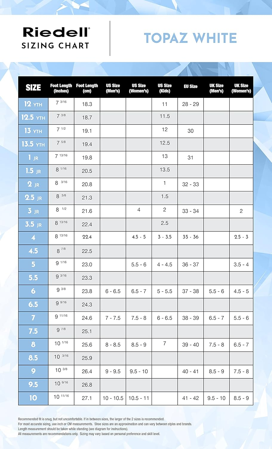 Riedell Topaz Figure Skates - Youth Intermediate
